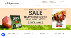 Desktop Screenshot of pgprint.com